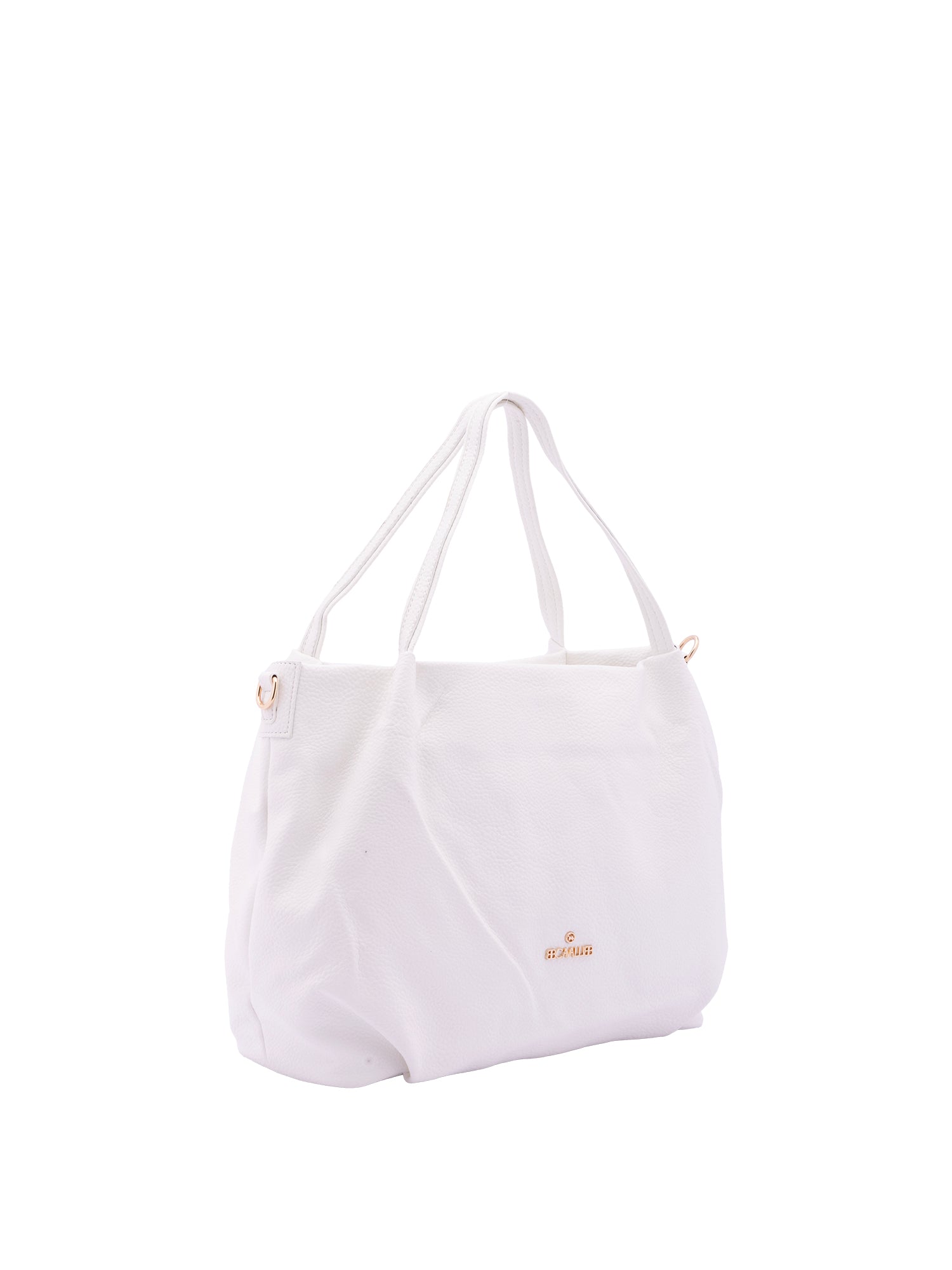 Borsa a spalla da donna Ecopelle BC1406-WHITE B Cavalli