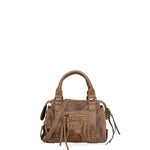 Erisia Borsa a spalla da donna Vera pelle 06091-NOCCIOLA Gave Lux