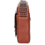 Borsa a tracolla uomo 100% PU Leather PCL3080-COFFEE Northampton Polo Club
