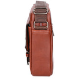 Borsa a tracolla uomo 100% PU Leather PCL3080-COFFEE Northampton Polo Club