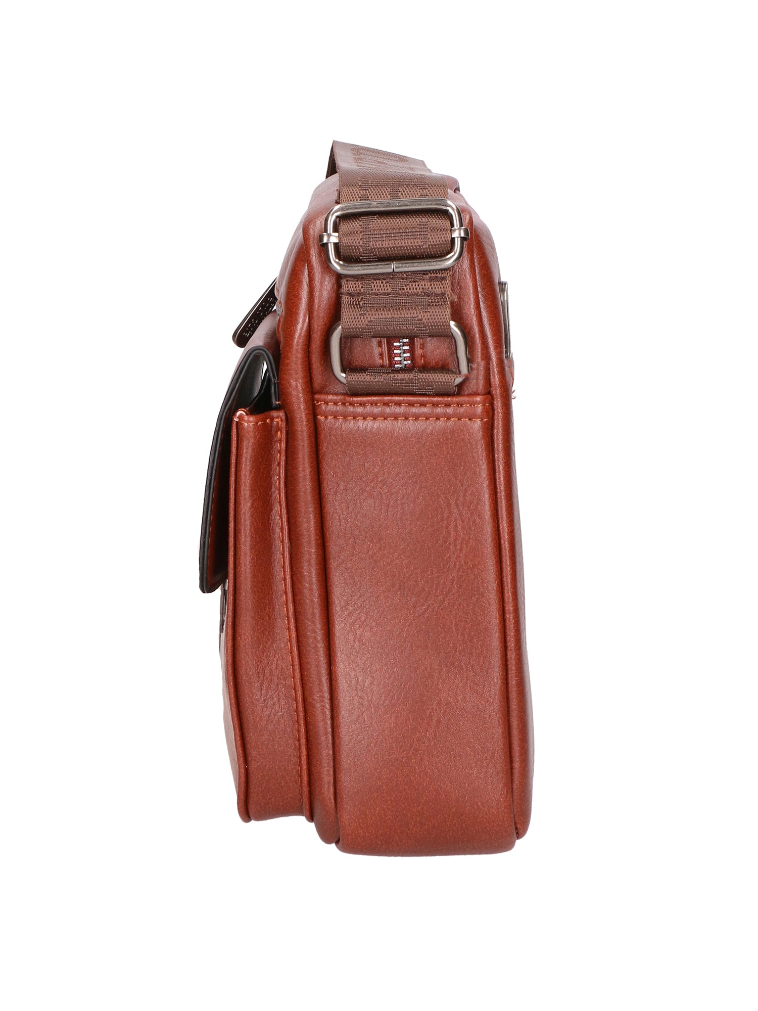 Borsa a tracolla uomo in pelle PU Casual PCL3083-COFFEE Northampton Polo Club