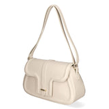 Alena Borsa a spalla da donna Vera pelle 04999-D37 LATTE MILK Gave Lux