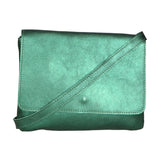 Angelica Pochette da donna Vera pelle 05413-L016 VERDE SCURO Gave Lux