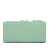 Portafoglio da donna 100% pelle vegana PU 798-3PT-JADEGREEN Diana&co
