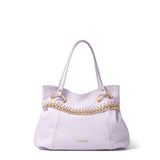 Evanthe Lux Borsa a spalla da donna 100% pelle B16982-LILLA Braccialini