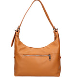 Fiorenza Lux Borsa a spalla da donna Vera pelle 07140-D44 CUOIO Viola Castellani