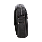 Borsa a tracolla uomo in pelle PU Casual PCL3078-BLACK Northampton Polo Club