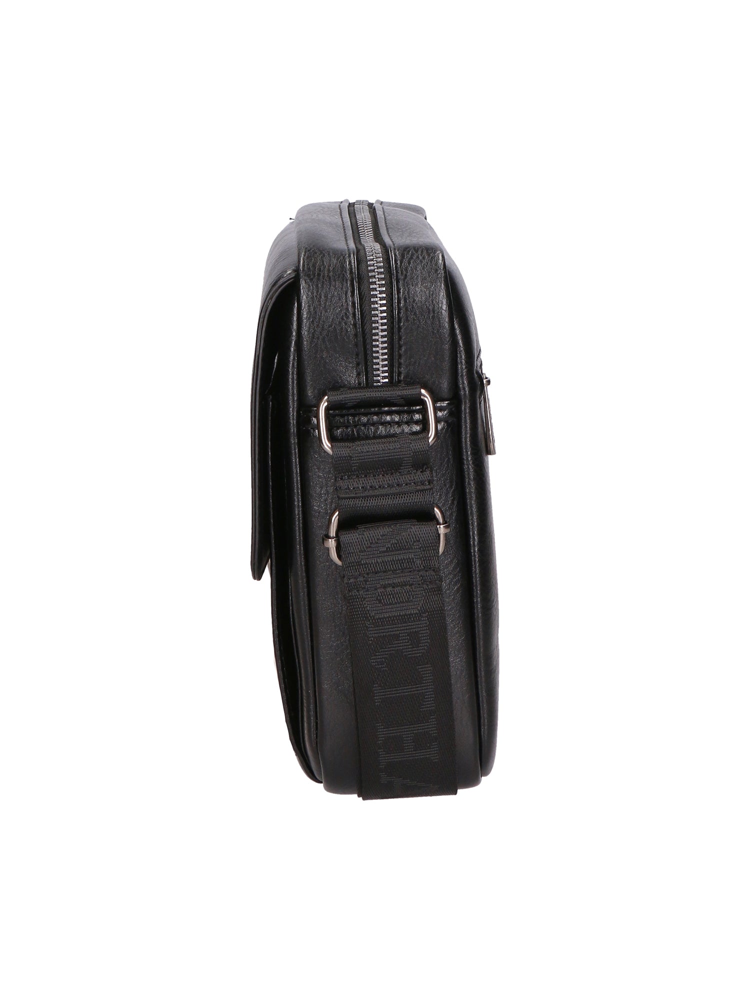 Borsa a tracolla uomo in pelle PU Casual PCL3078-BLACK Northampton Polo Club
