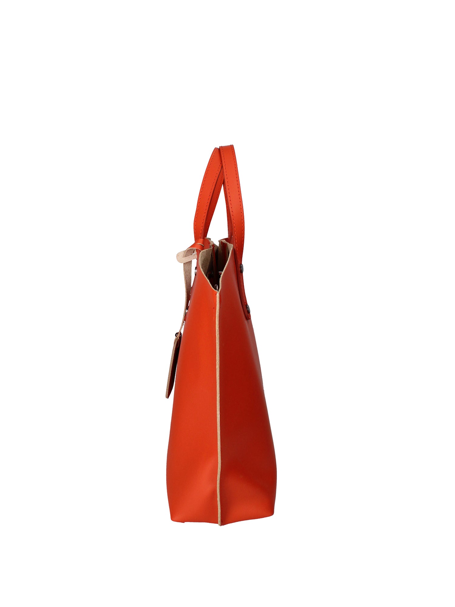 Lumena Borsa a mano da donna Vera pelle 2094-L311 MATTONE Gave Lux