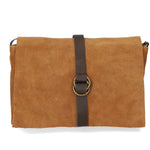 Benedetta Borsa a tracolla da donna Pelle Scamosciata 10011-MARRONE Gave Lux