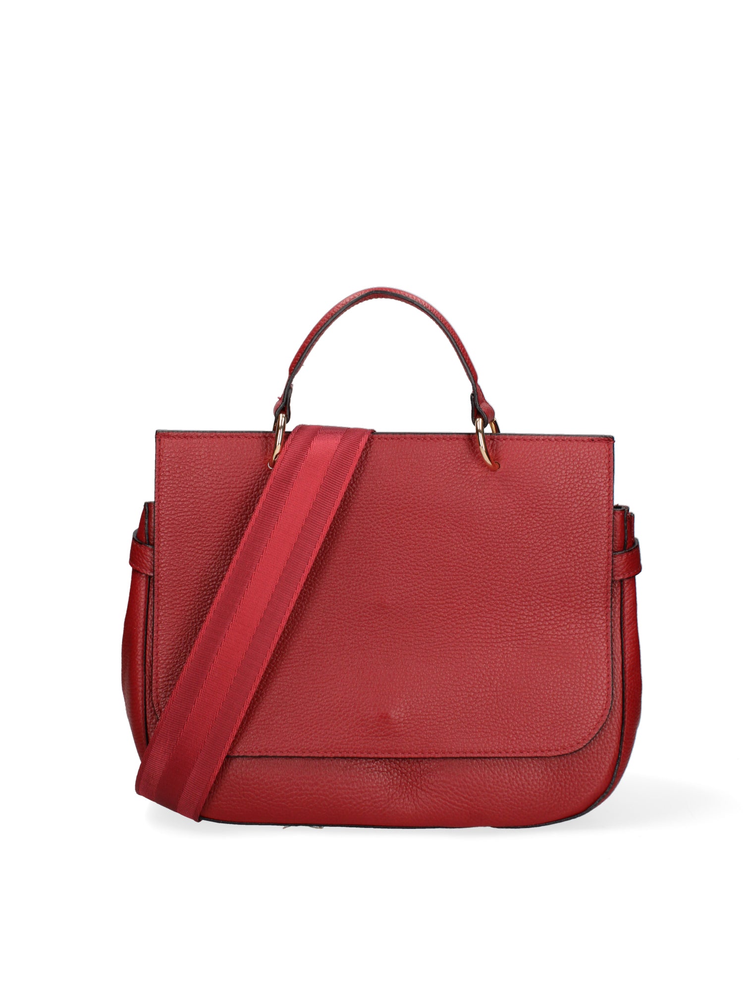 Novara Plus Borsa a mano da donna Vera pelle 564139-D10 RUBINO Gave Lux