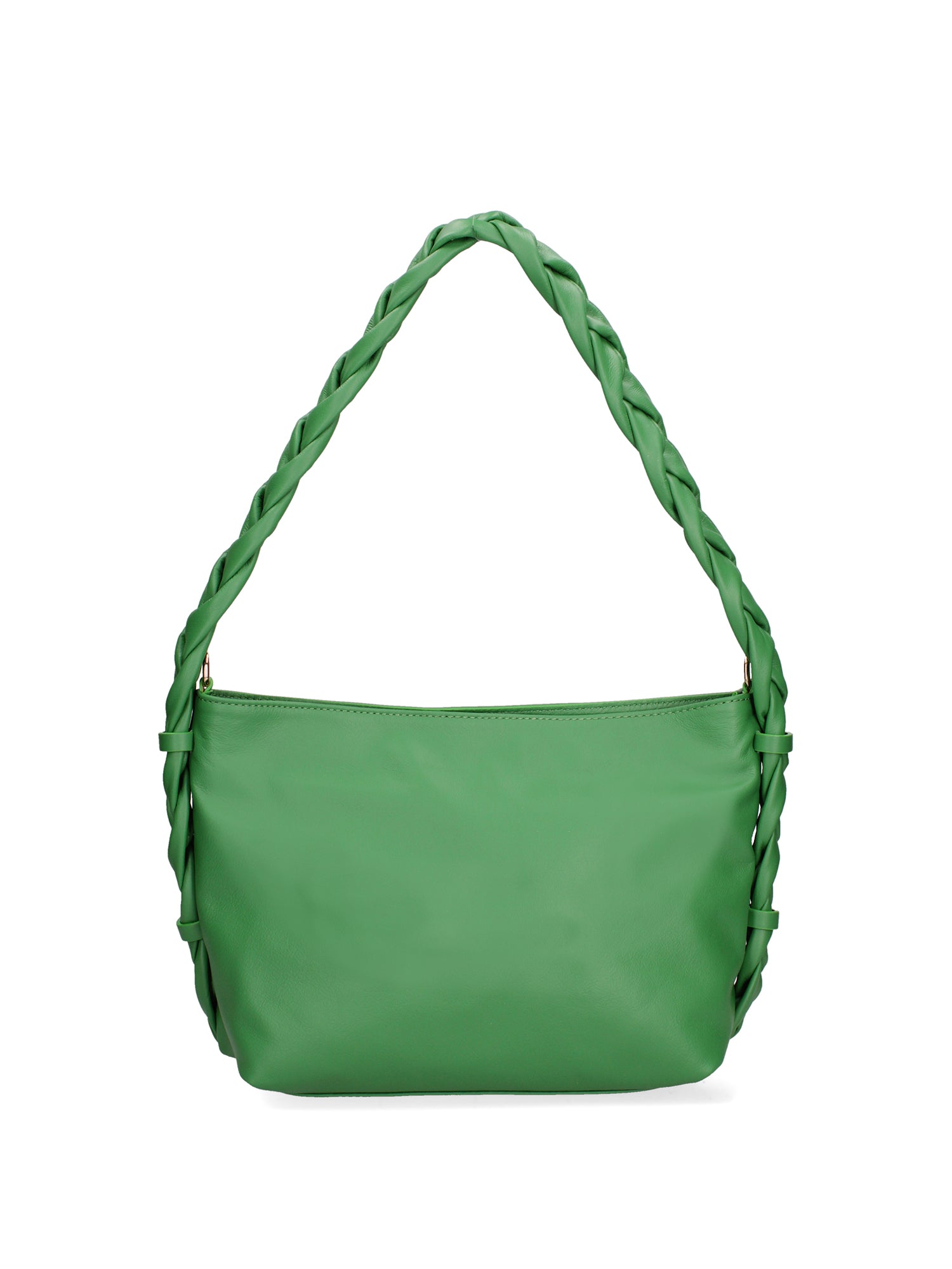 Isara Borsa a spalla da donna Vera pelle 07170-S47 VERDE MELA Gave Lux