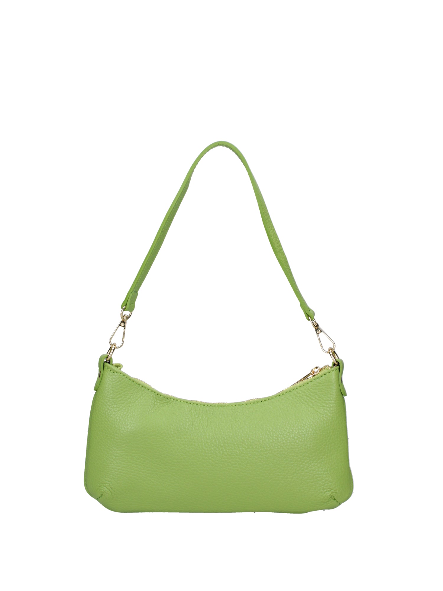 Oriane Borsa a spalla da donna Vera Pelle 07400-D12 VERDE Gave Lux