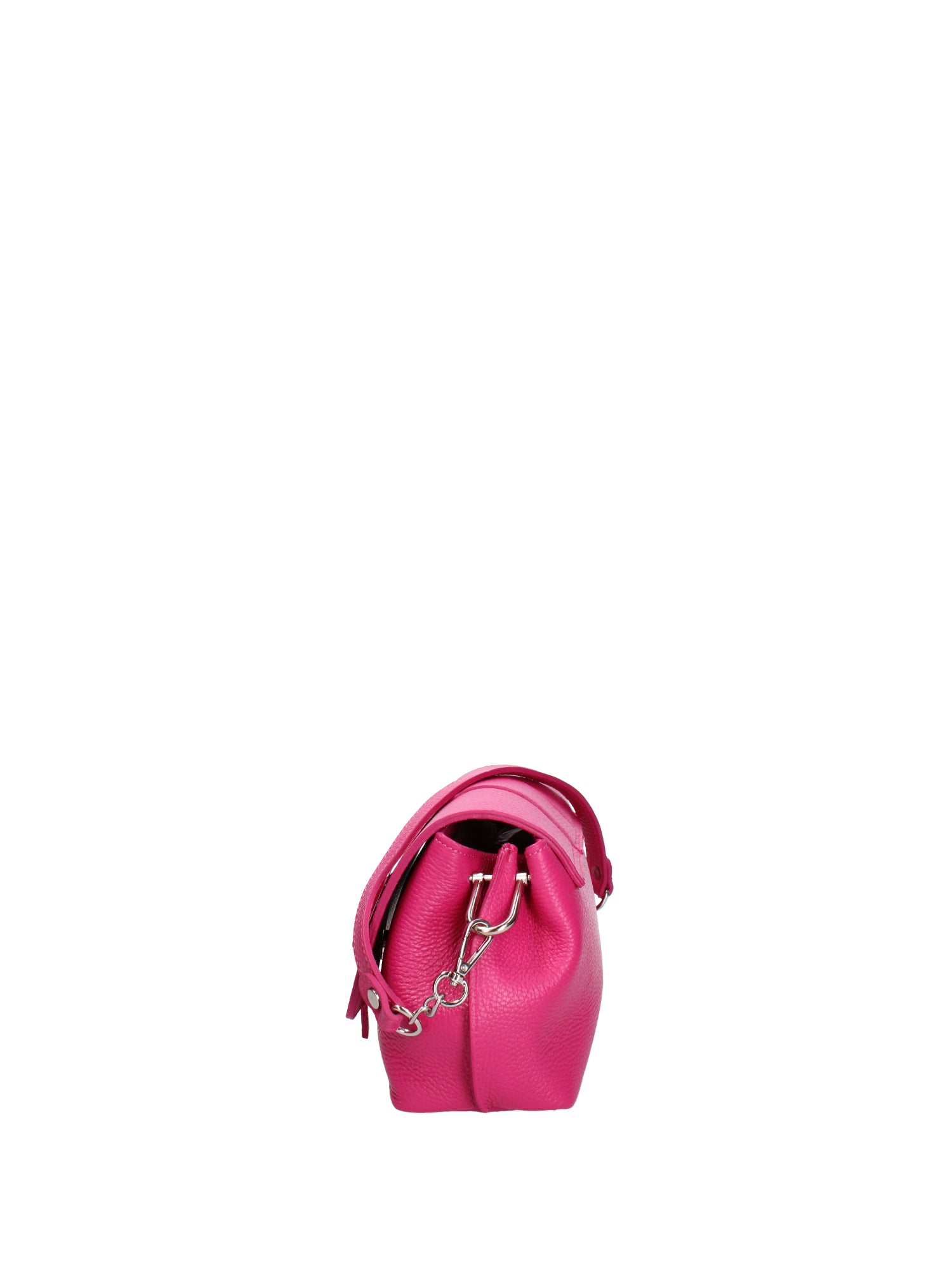 Borsa a tracolla da donna Vera pelle 07143-D02 FUXIA Roberta Rossi