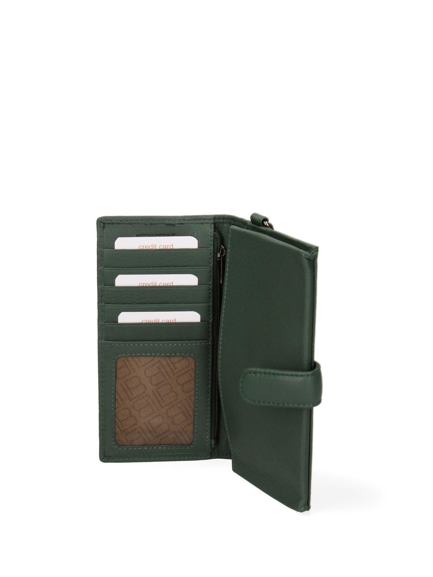 Portafoglio donna in vera pelle Casual LB7692-23-GREEN Laura Biagiotti
