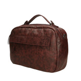 Vera Pelle 6542-BORDO BORDEUX Borsa a mano unisex Modello Avelon Gave Lux
