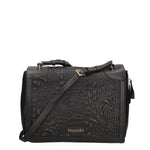 Idalia Elite Borsa a tracolla da donna 100% poliuretano B16891GR-NERO Braccialini