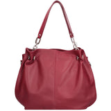Ereba Borsa a mano da donna Made in Italy 100% pelle 3305-S10 RUBINO Gave Lux