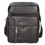 Borsa a tracolla uomo Pelle PU vegana PCL3102-BLACK Northampton Polo Club