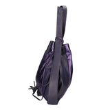 Oceania Borsa a spalla da donna Vera pelle 580041-VIOLA PURPLE Gave Lux