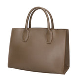 Lodovica Borsa a mano da donna Vera pelle 06544-FANGO SCURO Gave Lux