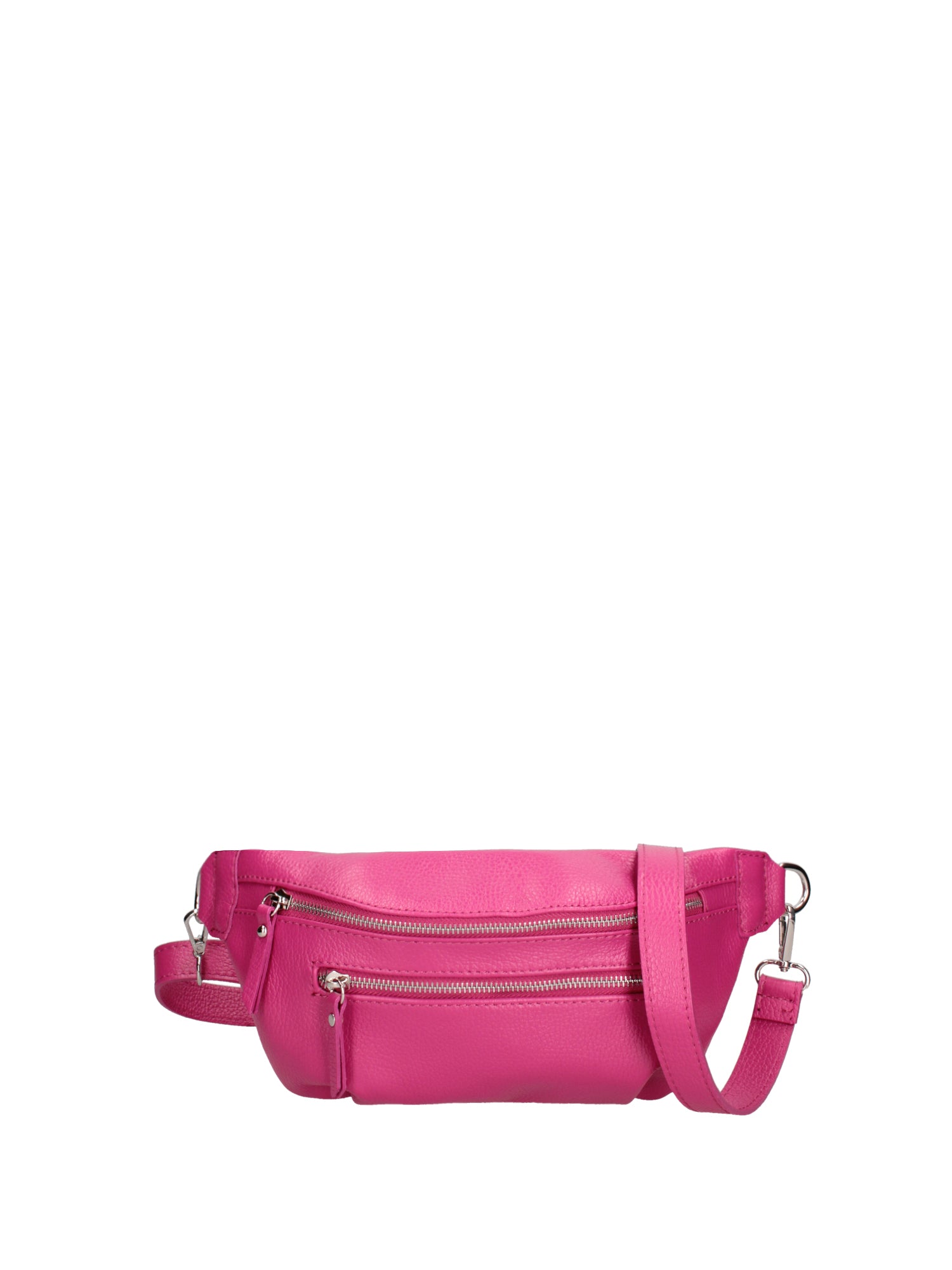 Marsupio da donna in vera pelle 100% pelle 07240-D02 FUXIA Roberta Rossi