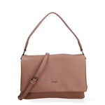 Borsa a spalla da donna Ecopelle vegana 637-1-TAUPE Diana&co