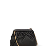 Borsa a tracolla da donna Vera pelle JR-W-1049-BLACK-GOLD John Richmond