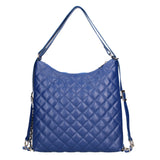 Borsa a spalla convertibile in zaino Vera pelle 07144-S22 BLUETTE Roberta Rossi