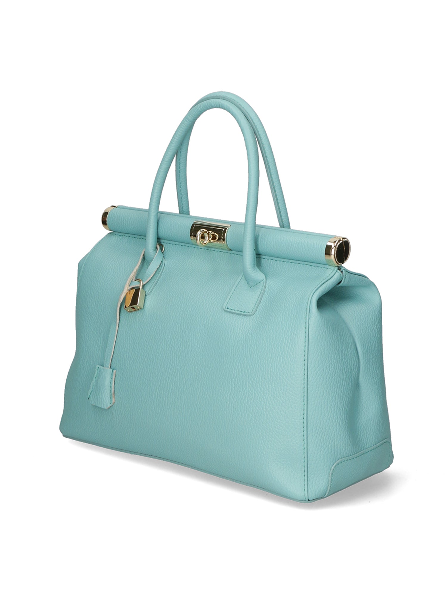 Aleria Borsa a mano da donna Vera pelle 8005-D80 ACQUA Gave Lux