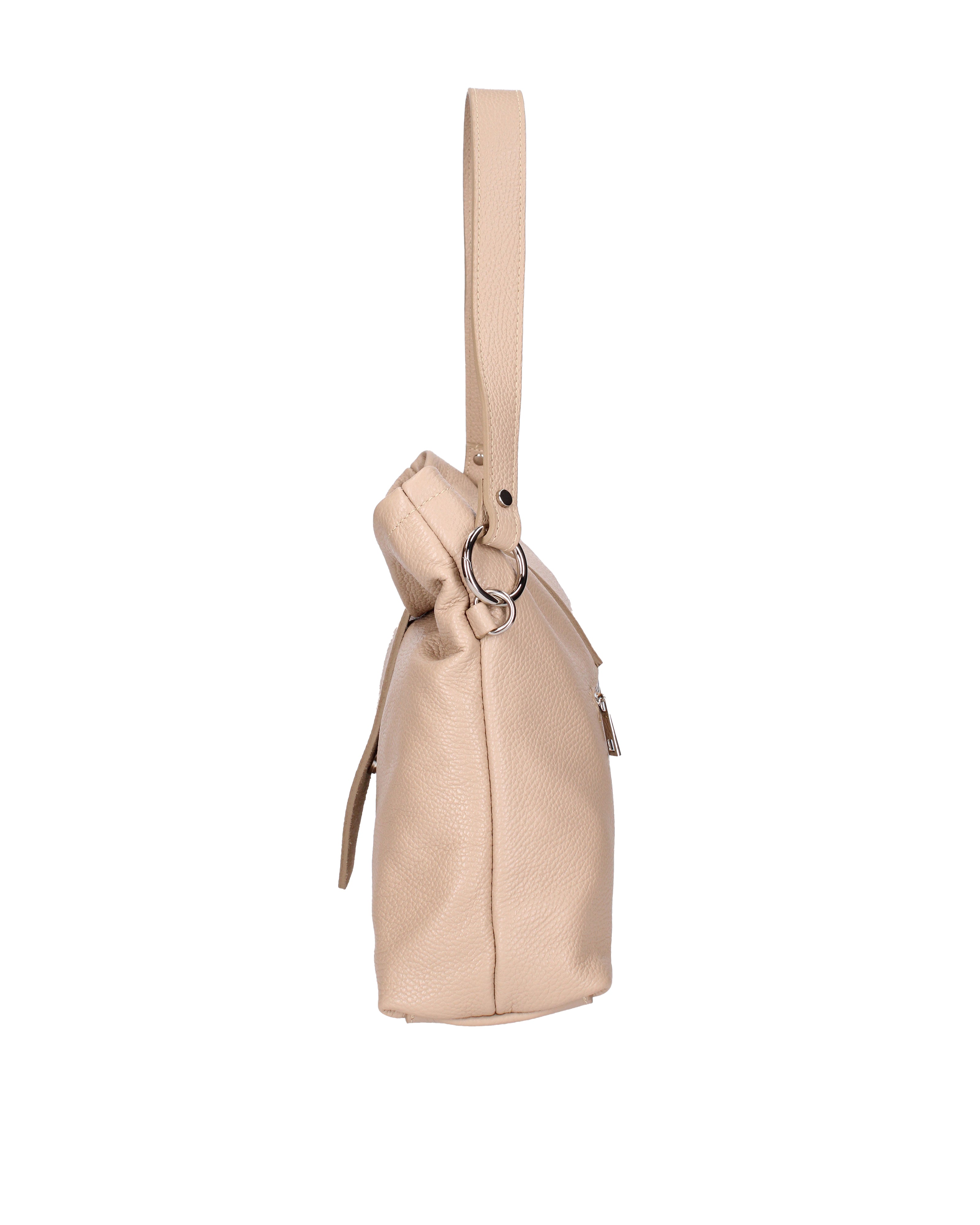 Grace Borsa a spalla da donna Vera pelle 07158-D05 CAPPUCCINO Viola Castellani