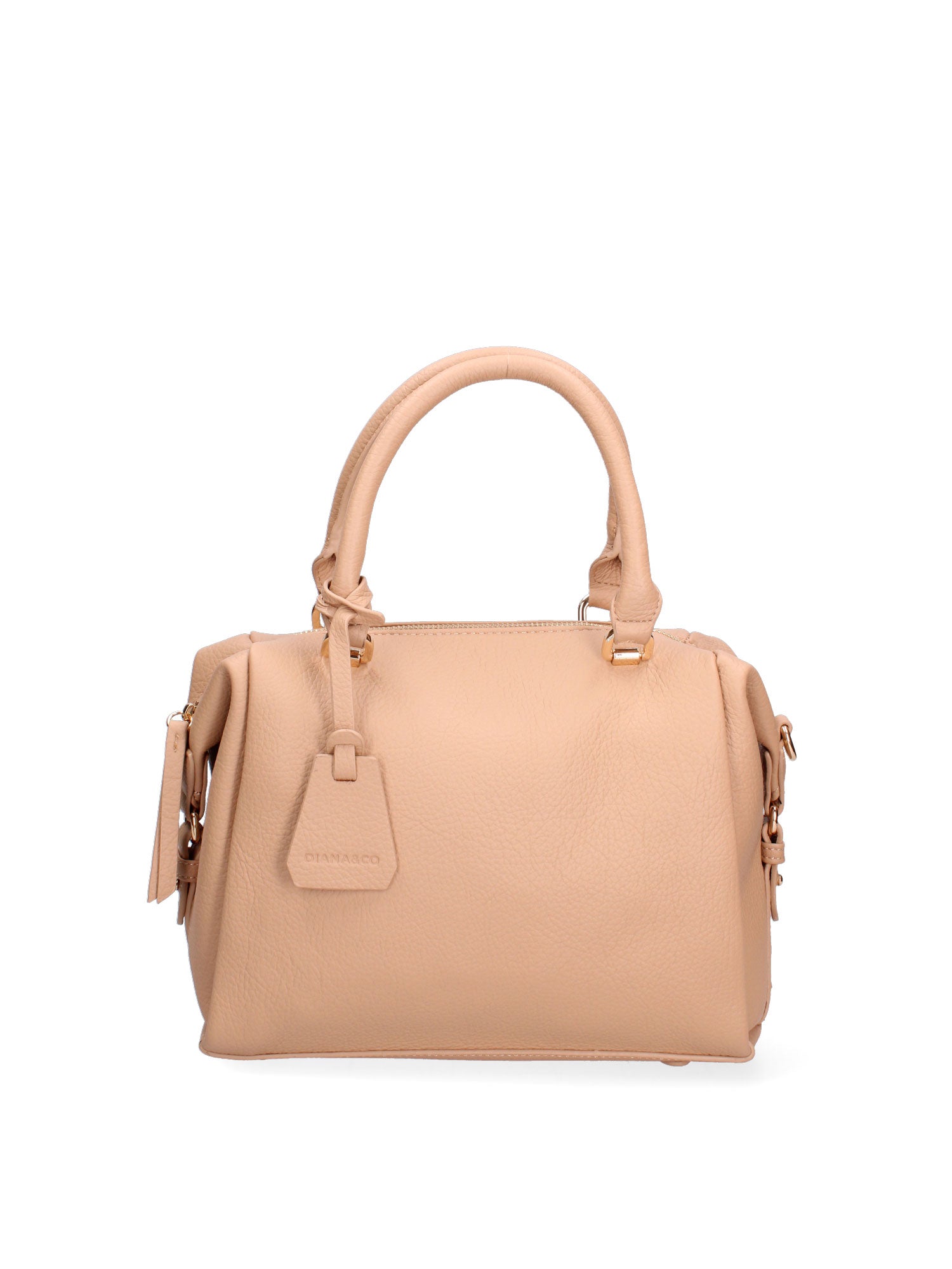 Borsa a mano da donna Ecopelle e Zip 631-1-CASHMERE Diana&co