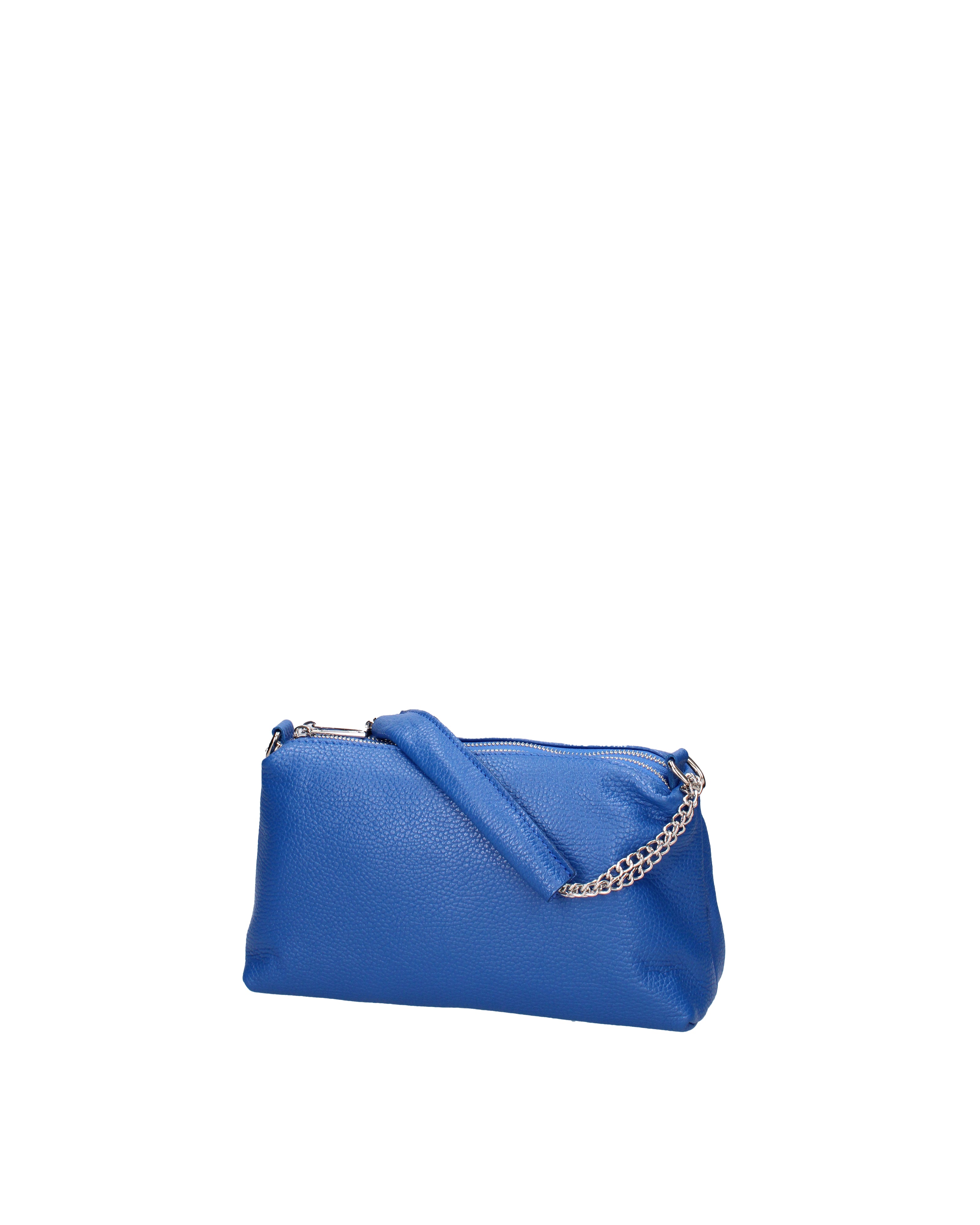 Borsa a spalla da donna Vera pelle 07141-D22 BLUETTE Viola Castellani
