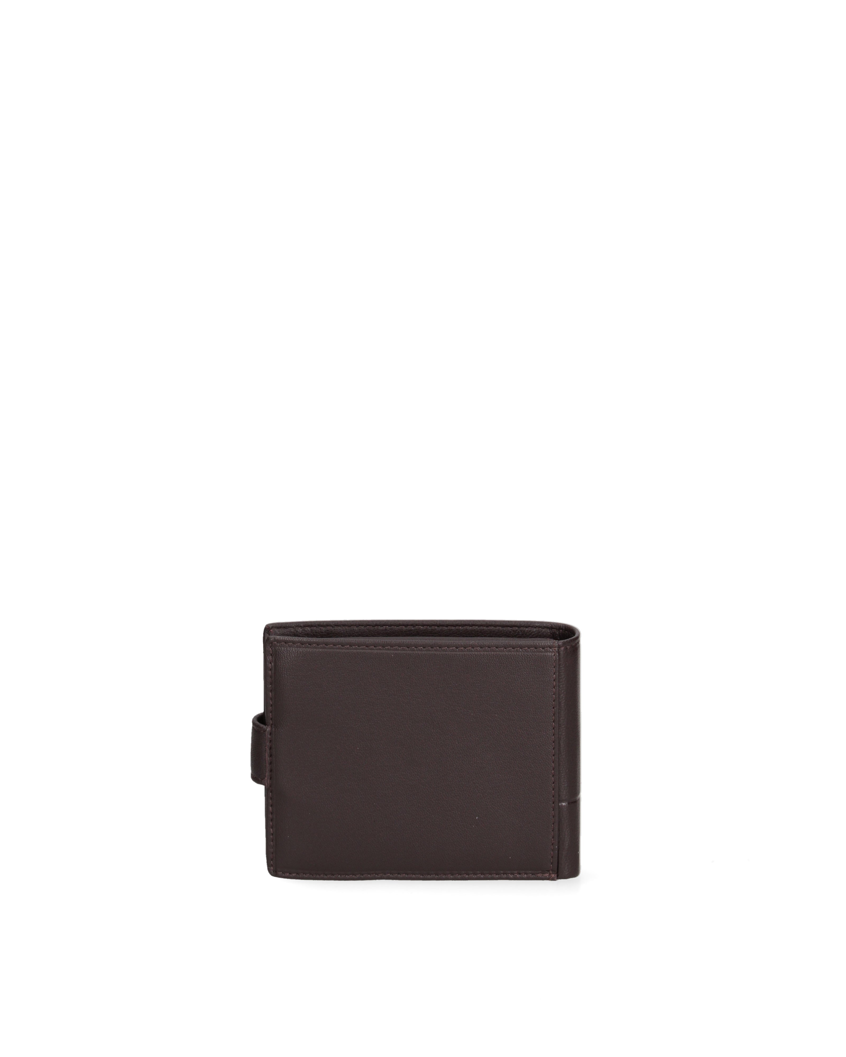 Portafoglio uomo in vera pelle Casual K35236P032-T.MORO Solo Soprani