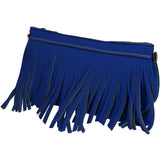 Oxsana Borsa a spalla da donna Neoprene 1311-BLU DARK BLUE Gave Lux