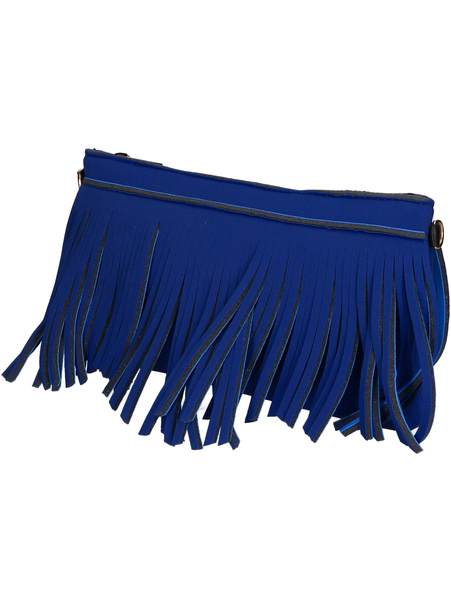 Oxsana Borsa a spalla da donna Neoprene 1311-BLU DARK BLUE Gave Lux