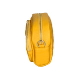 Ancilla 05305-S04 GIALLO Pochette da donna in vera pelle Gave Lux