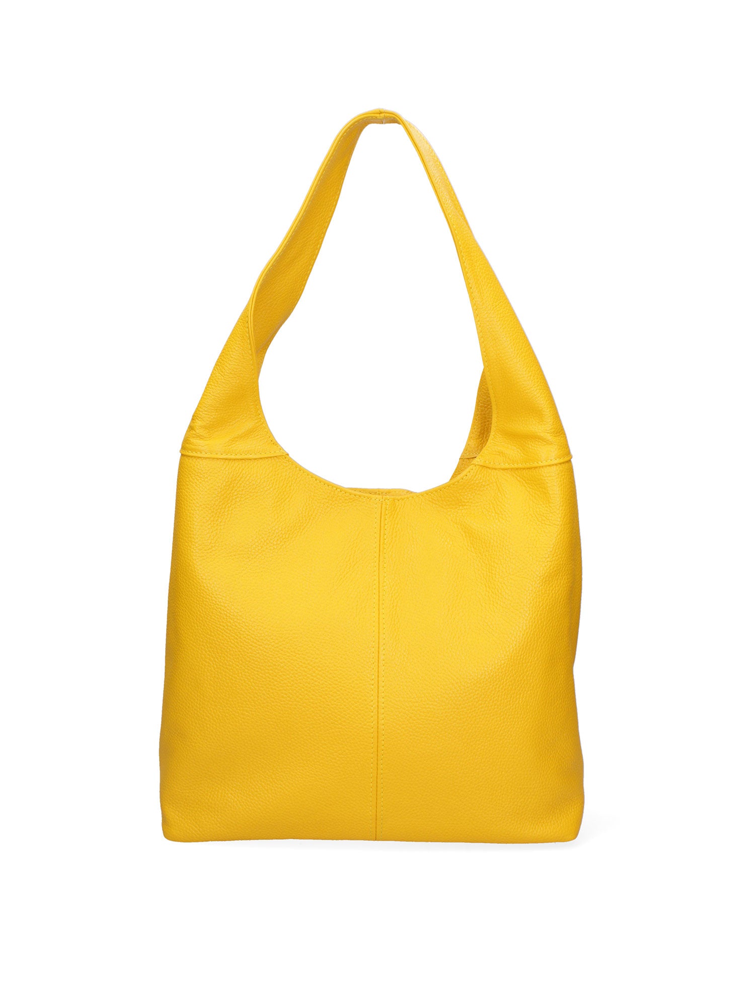 Aria Borsa a mano da donna 100% pelle 07029-D04 GIALLO Gave Lux
