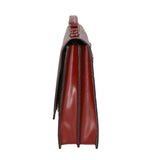 Ivo 7003-ROSSO Borsa da lavoro unisex in vera pelle Gave Lux
