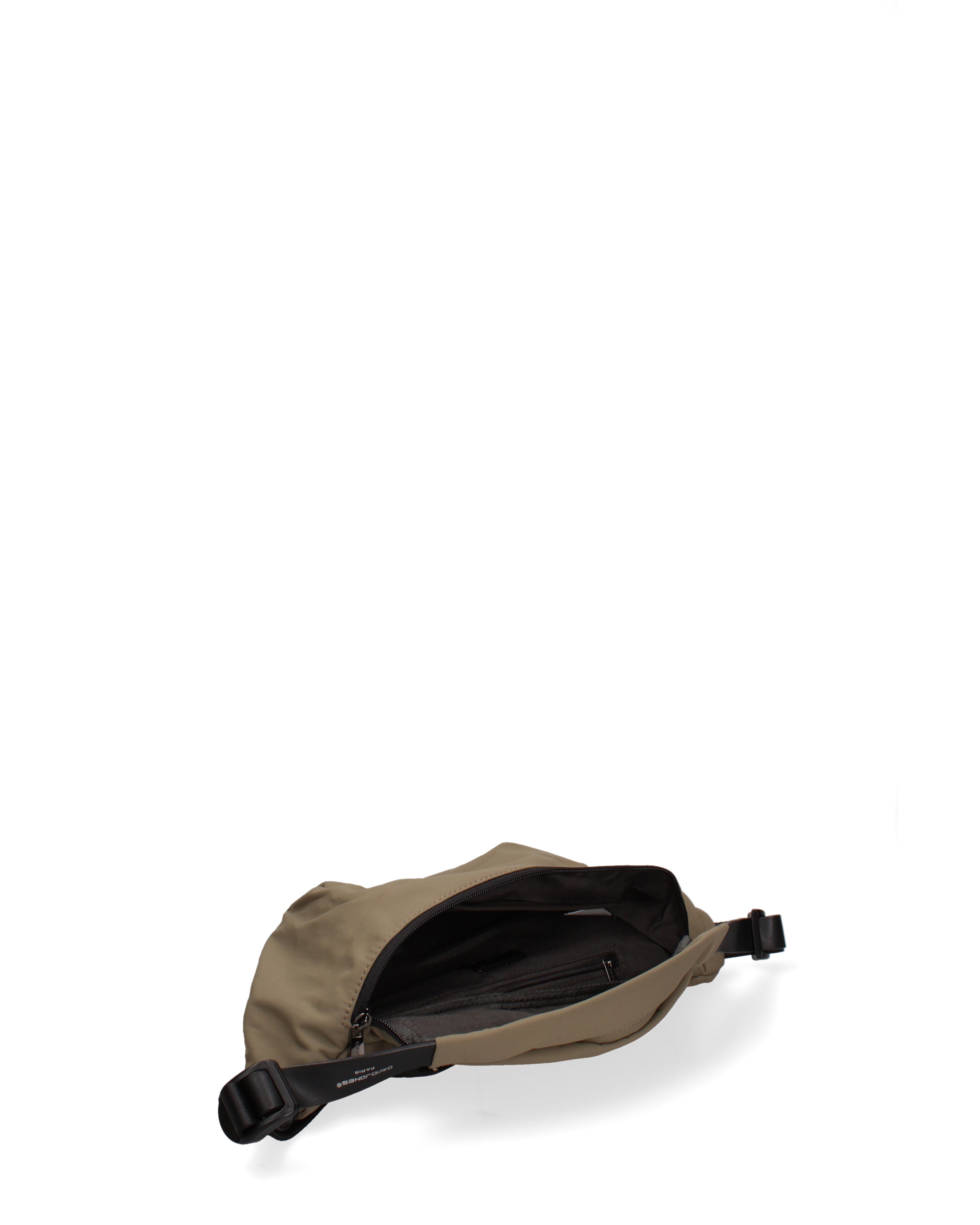 Marsupio unisex nylon e ecopelle Casual F6736-1-KHAKI David Jones
