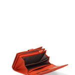 Portafoglio donna in vera pelle Casual RB2440-DLM-ARANCIO Renato Balestra