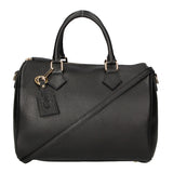 Aralia Borsa a bauletto da donna 100% pelle 5176-D28 NERO BLACK Gave Lux
