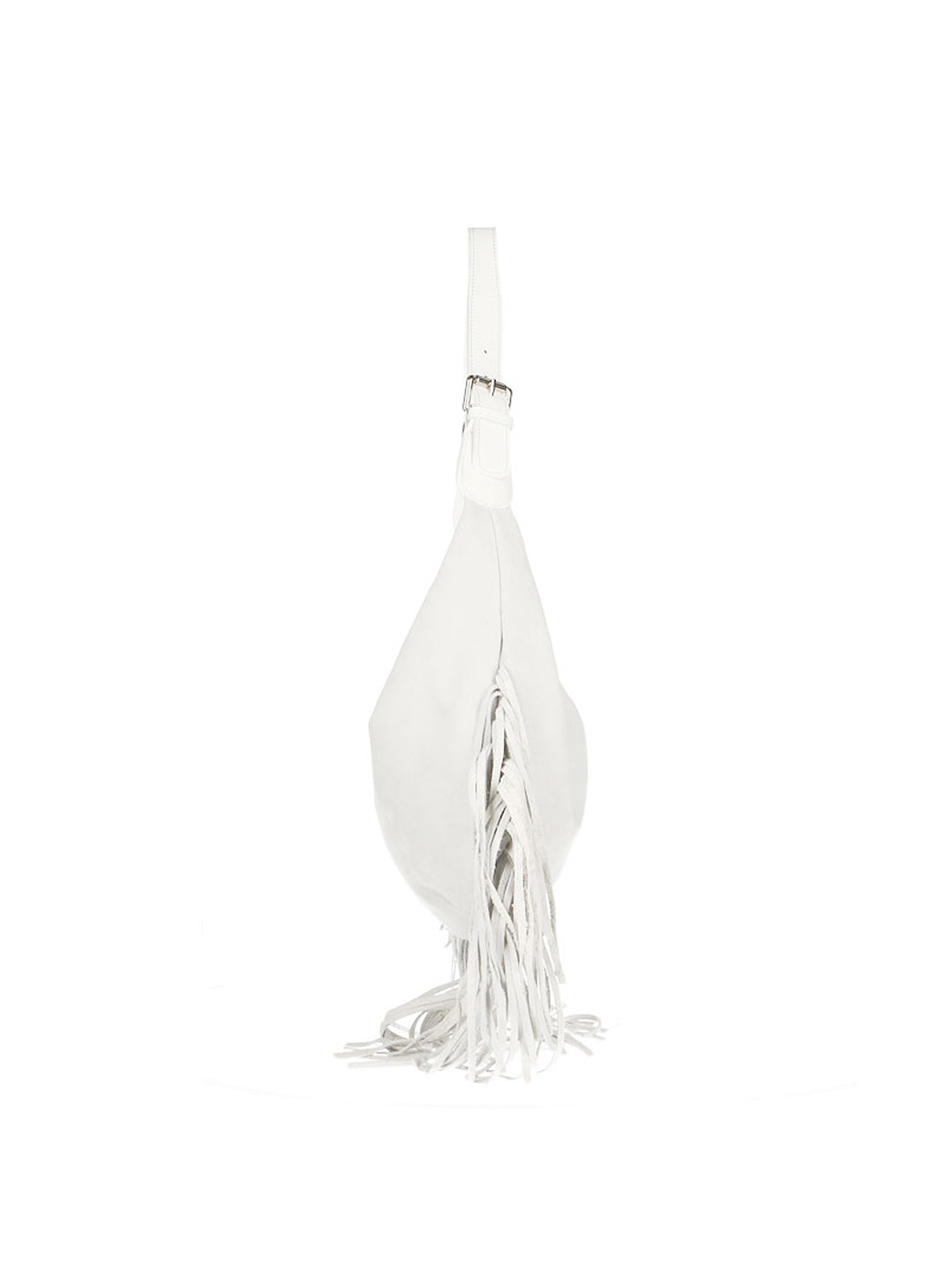 Zefira Borsa a spalla da donna Pelle Scamosciata 8630-BIANCO WHITE Gave Lux