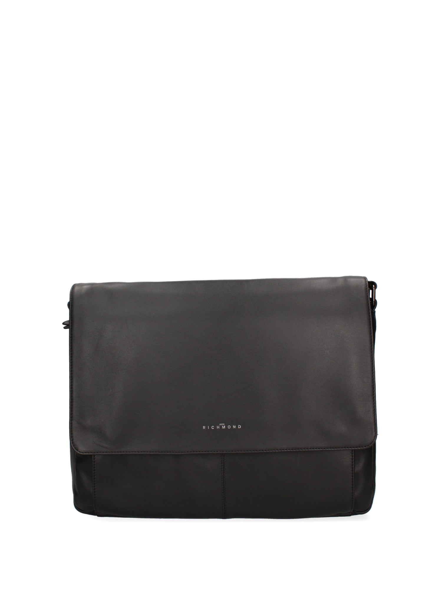 Borsa a spalla da uomo in vera pelle Casual JR-B141-BLACK John Richmond