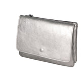 Angelica Pochette da donna Vera pelle 05413-L002 ARGENTO SCURO Gave Lux