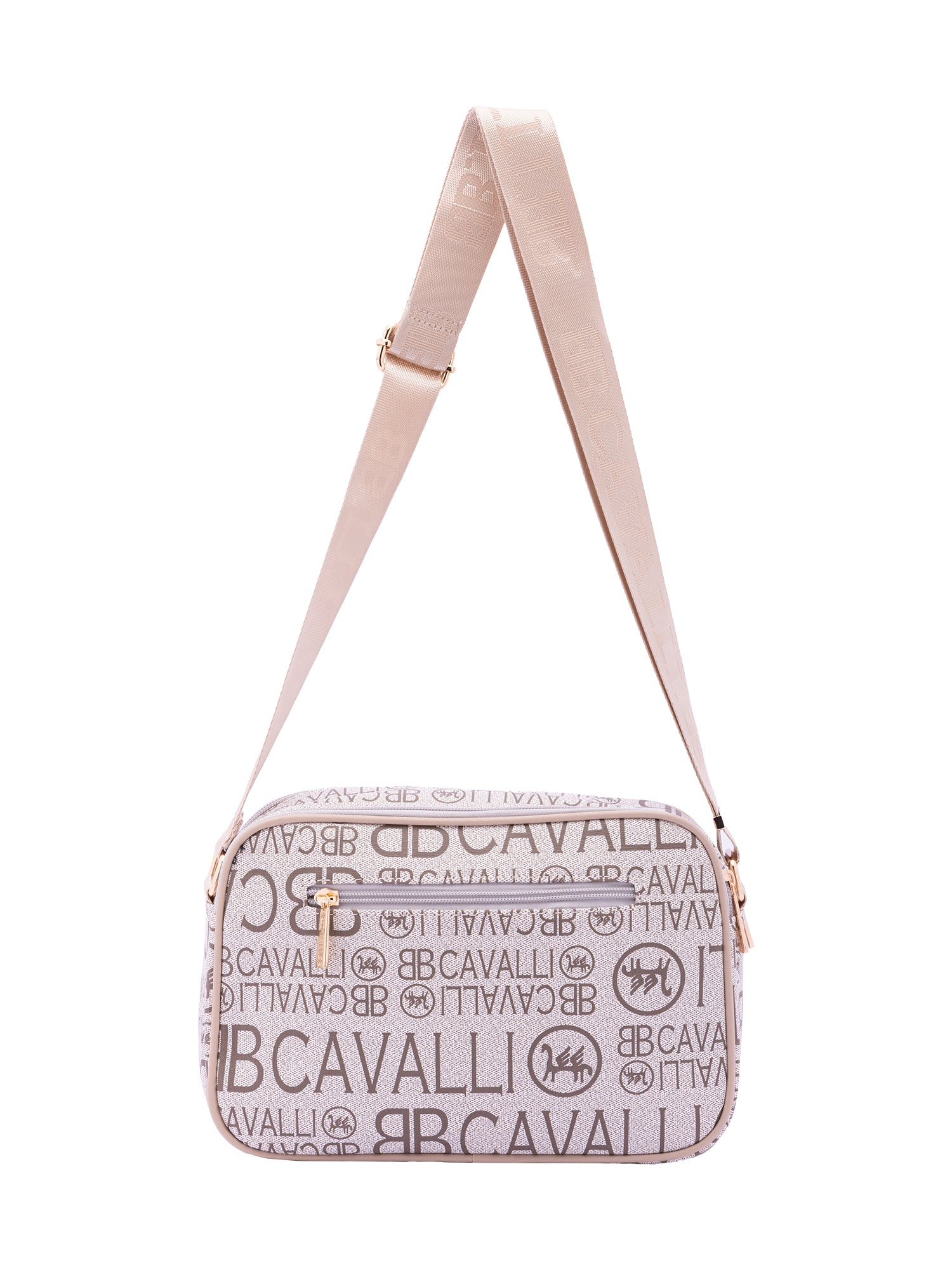 Borsa a tracolla da donna Ecopelle BC1375-ALBICOCCA B Cavalli