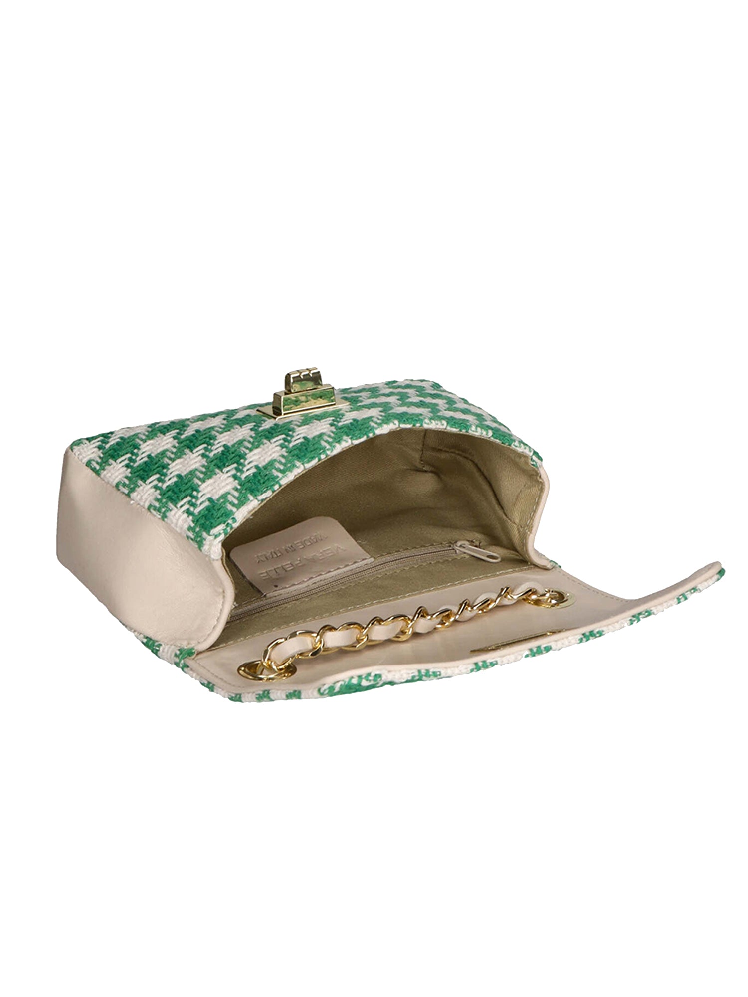 Aurélie Borsa a spalla da donna Cotone 05015-14 VERDE BOTTIGLIA Gave Lux