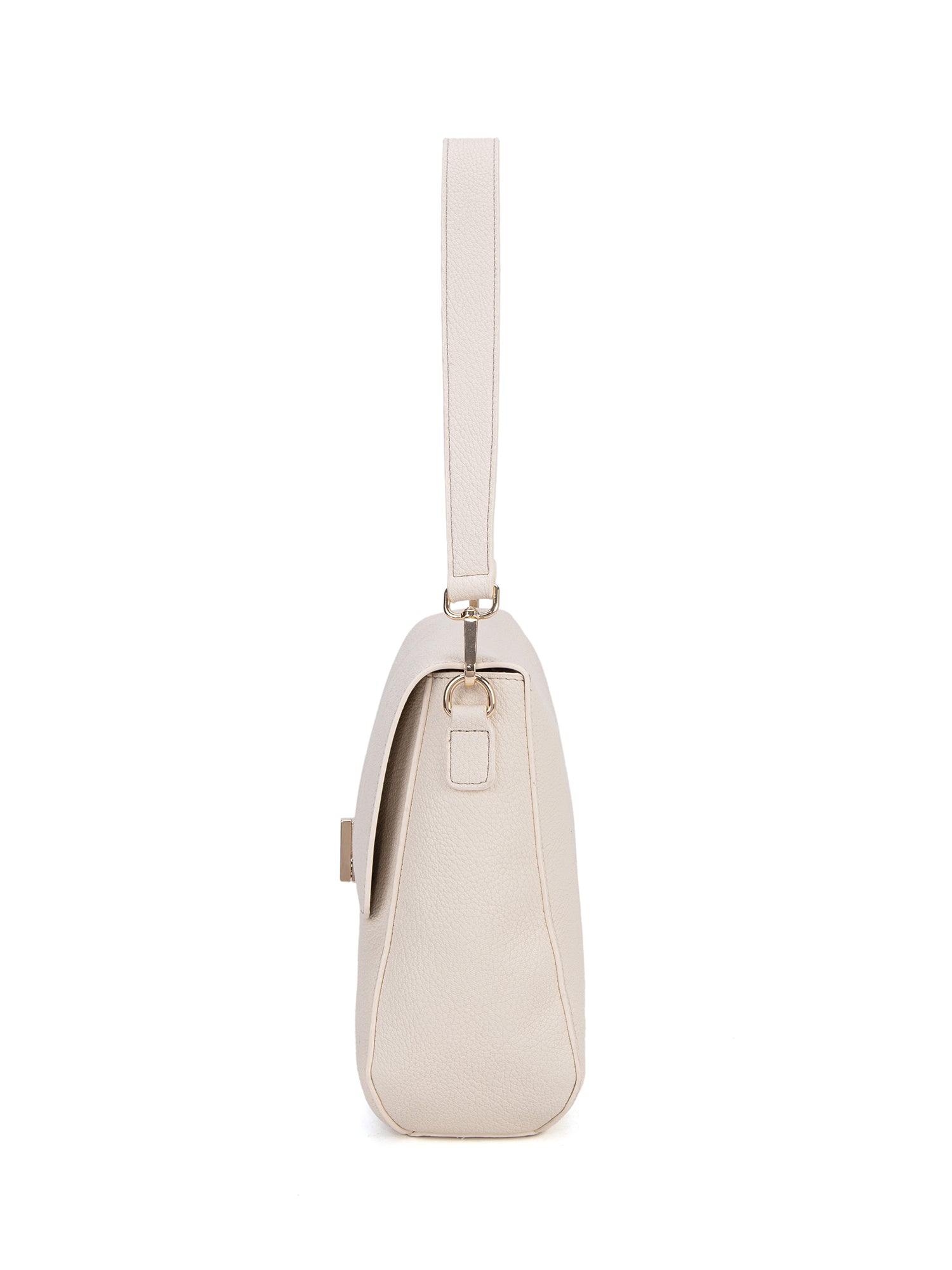 Borsa a spalla da donna 100% pelle vegana PU 740-1PT-BISCUIT Diana&co