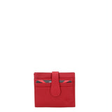 Portafoglio uomo in vera pelle Casual IN-1063-ROSSO Sergio Valentini