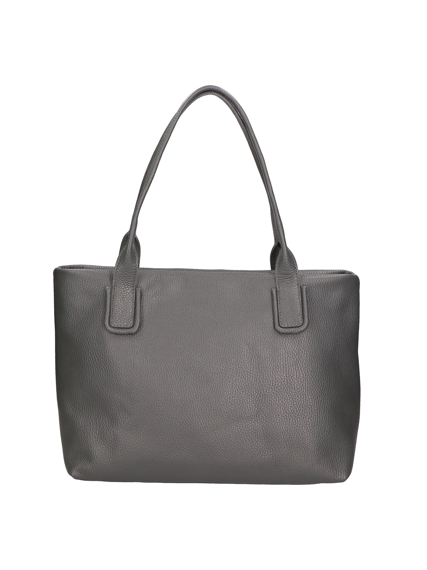 Lorena Borsa a spalla da donna Vera pelle 06506-D27 GRIGIO SCURO Gave Lux